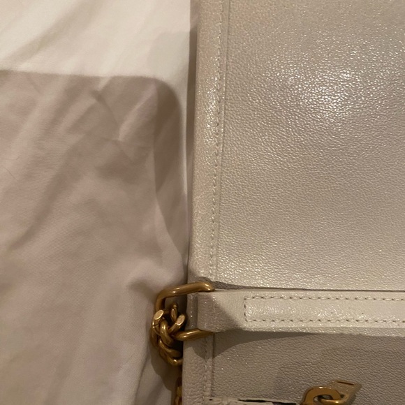 Saint Laurent Becky Quilted Chain Wallet Authentic - Picture 10 of 15
